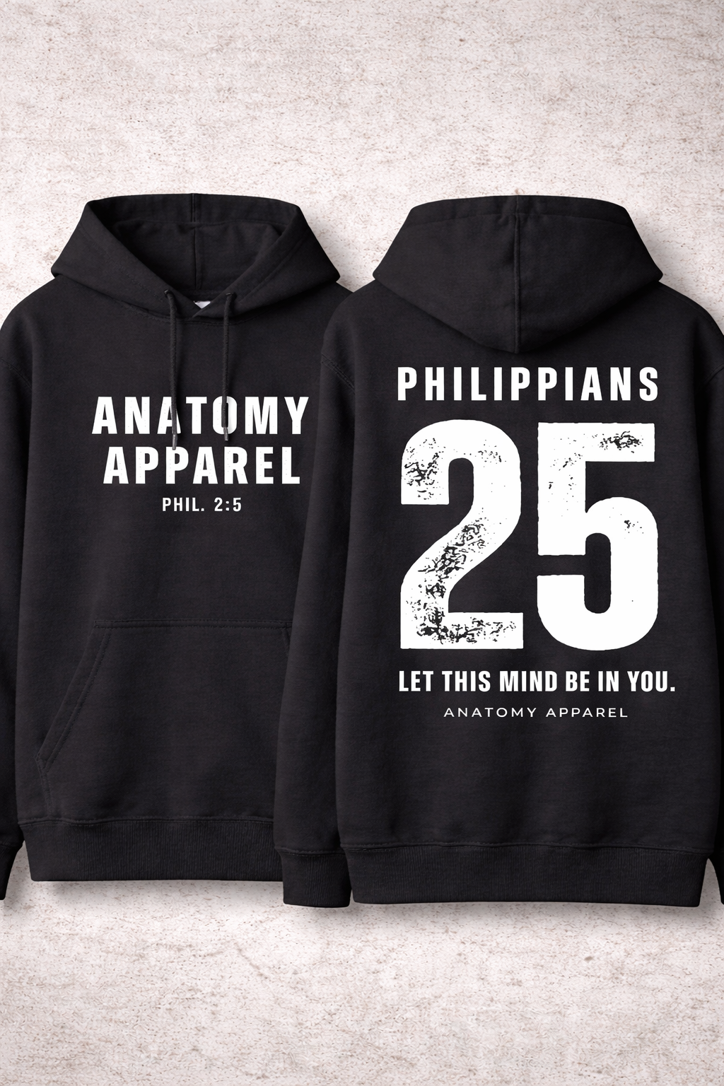 Anatomy Apparel™ Signature Hoodie Black