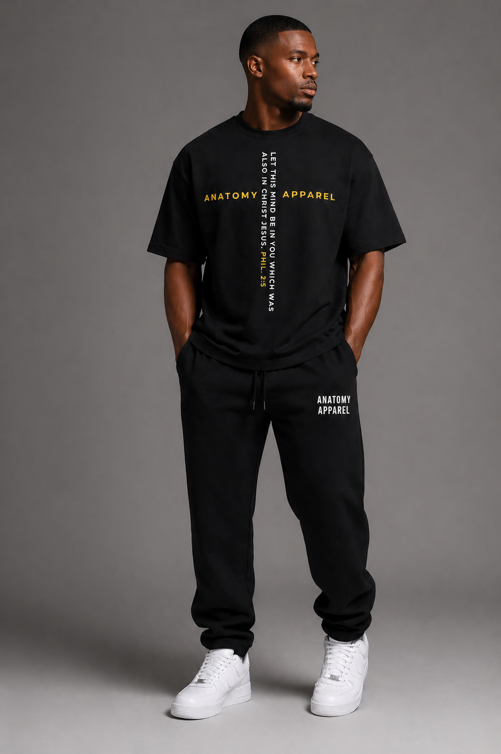 Anatomy Apparel™ Signature Cross Tee