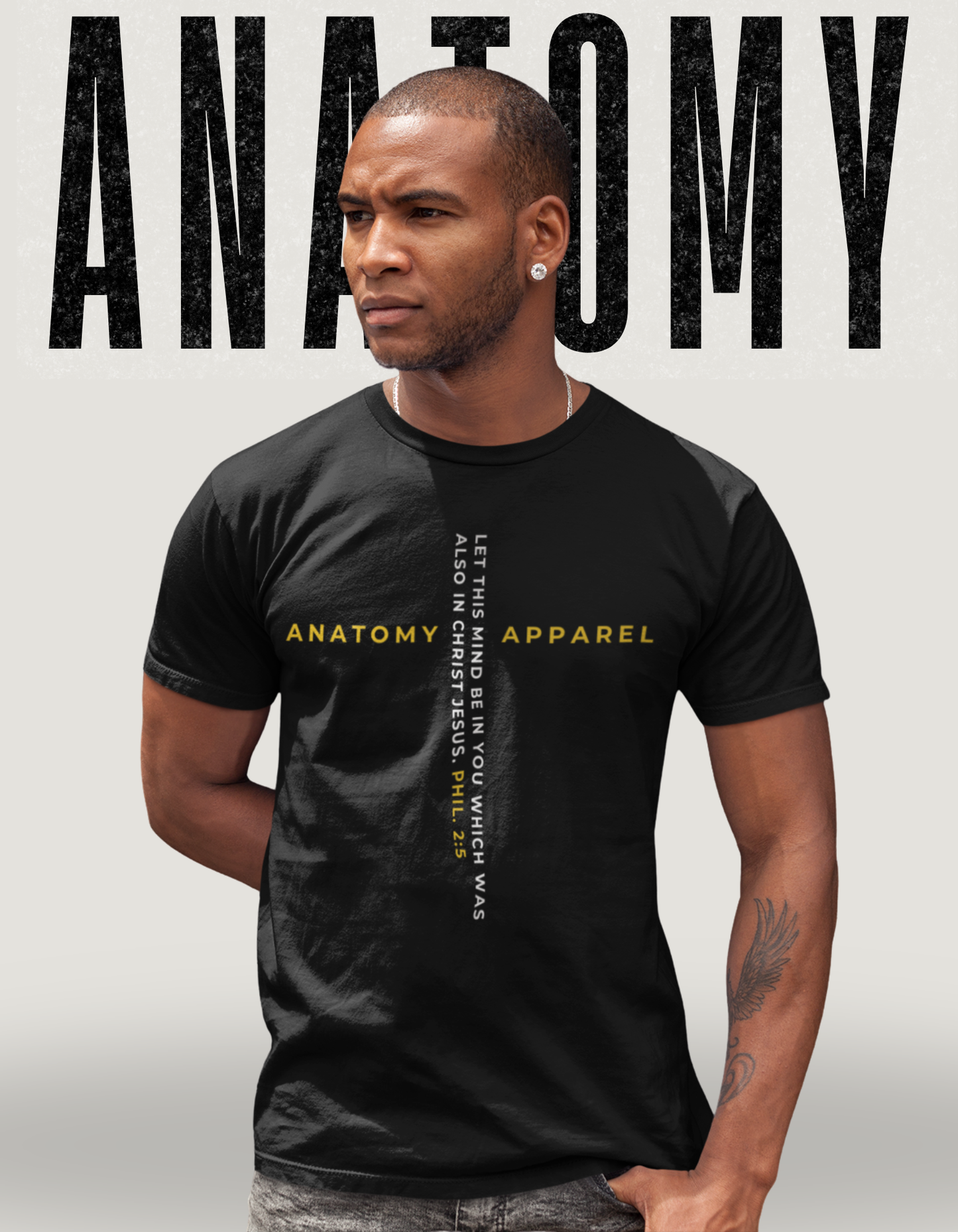 Anatomy Apparel™ Signature Cross Tee