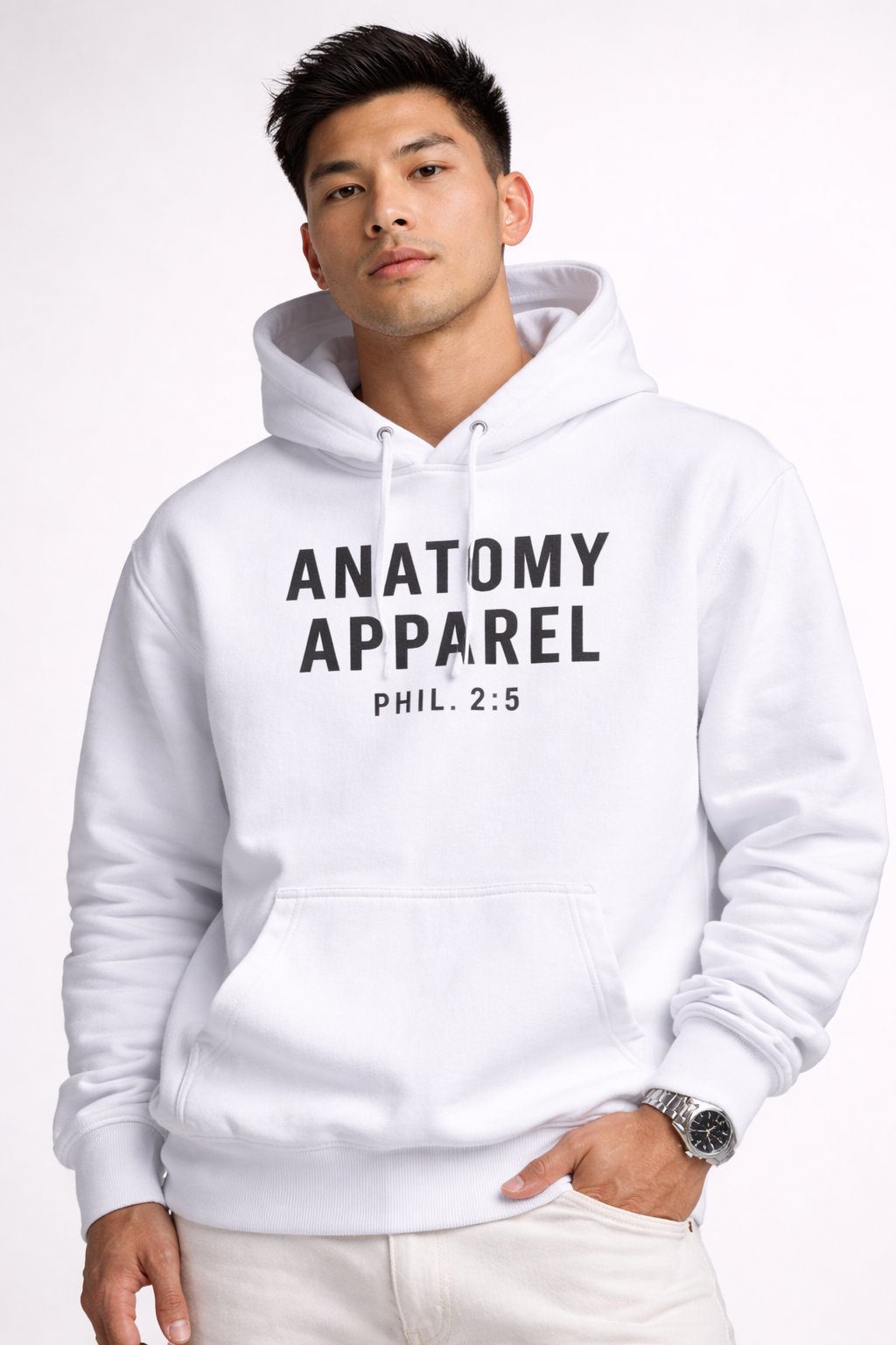 Anatomy Apparel™ Signature Hoodie White