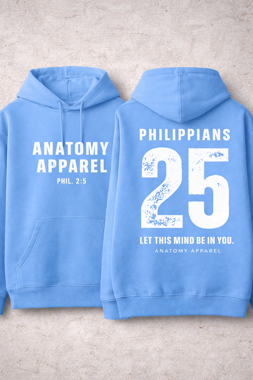Anatomy Apparel™ Signature Hoodie Carolina Blue