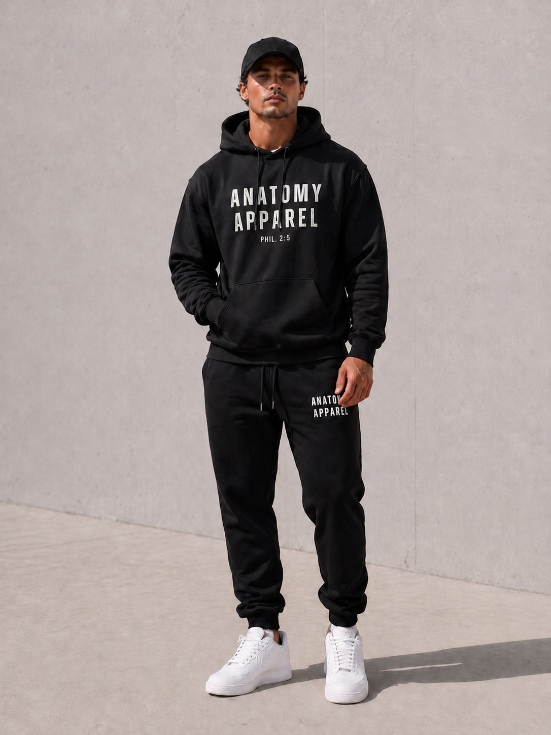 Anatomy Apparel™ Signature Hoodie — Black