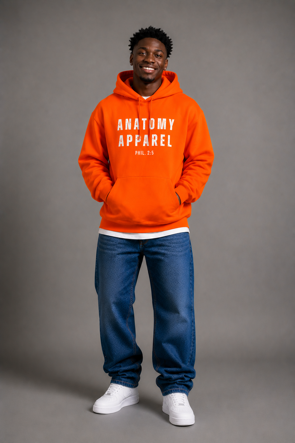 Anatomy Apparel™ Signature Hoodie — Orange