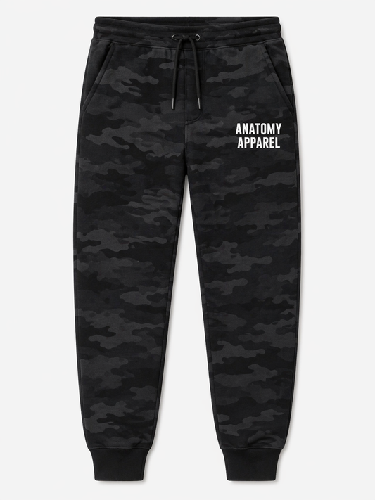 ANATOMY APPAREL™ SIGNATURE JOGGER BLACK CAMO